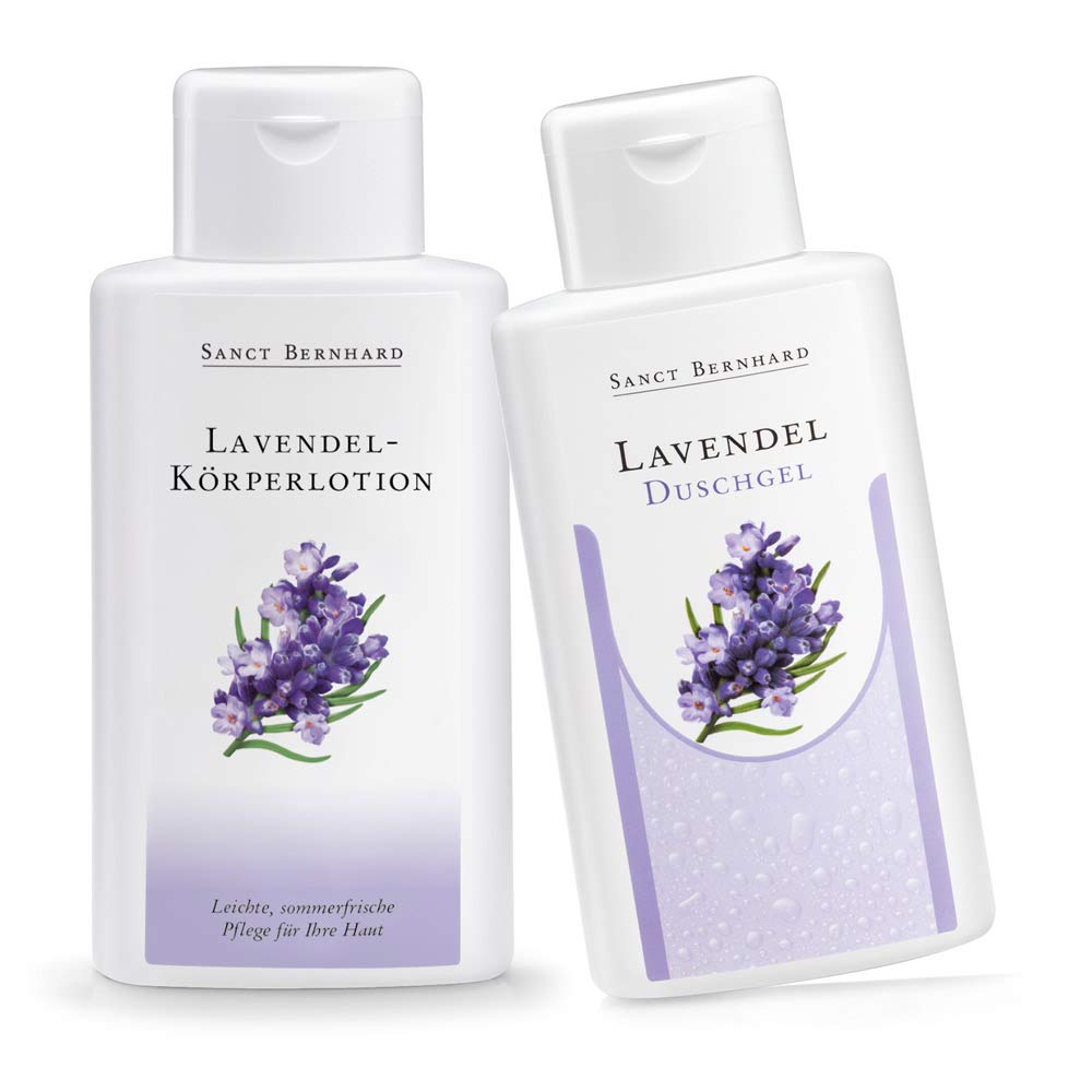 sanct-bernhard-lavendel-aroma-set-lotion-duschgel-2x250-ml image 1