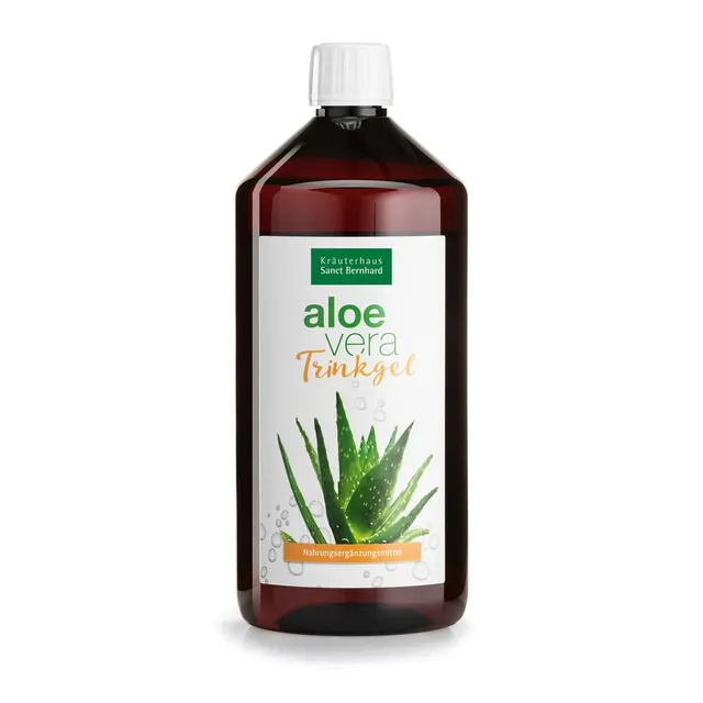 sanct-bernhard-aloe-vera-drink-trinkgel-1l-barbadensis-pur image 1