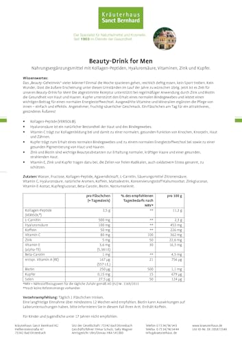 sanct-bernhard-beauty-drink-for-men-kollagen-monatspackung image 5