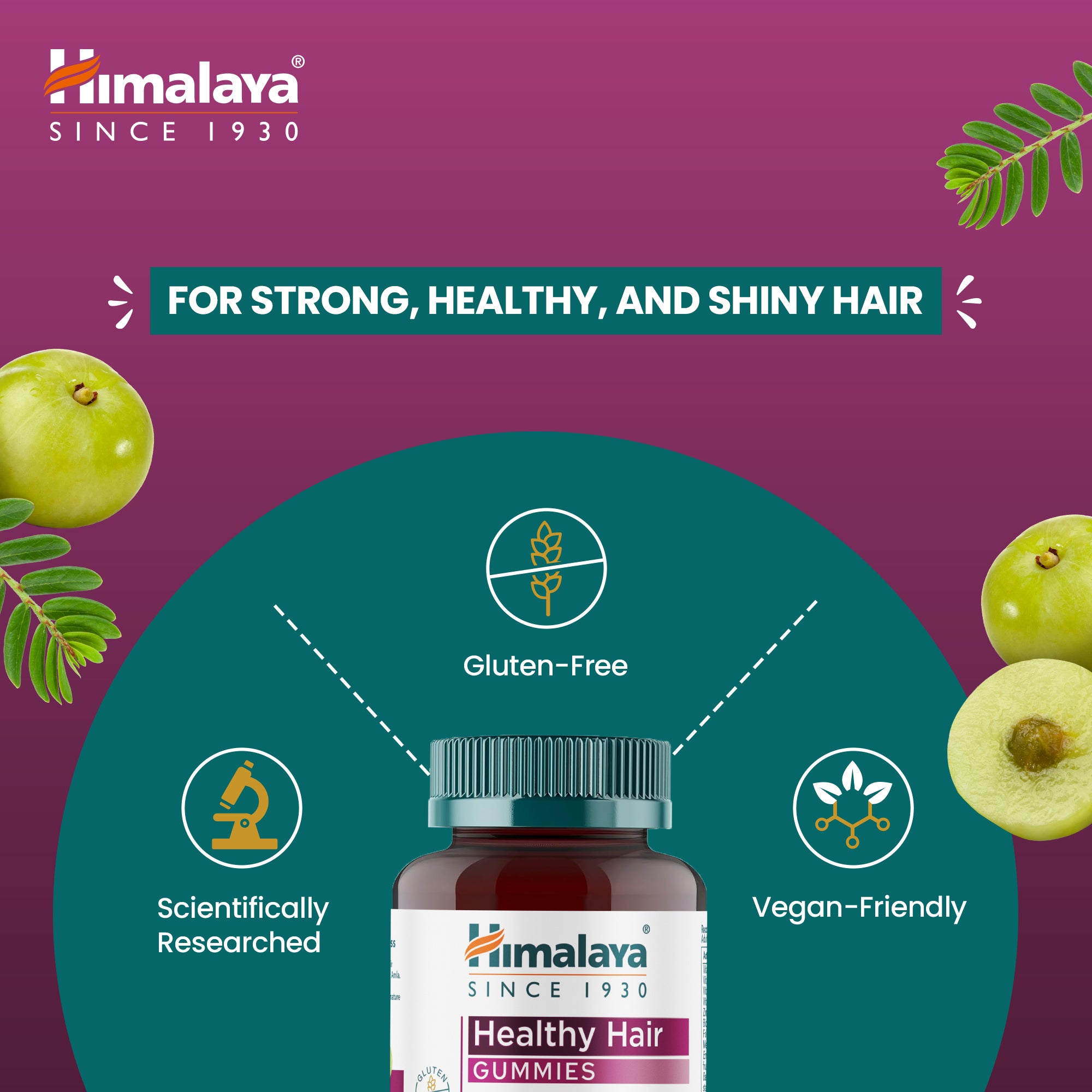 himalaya-healthy-hair-gummies-60-st-ck-biotin-erdbeere image 3