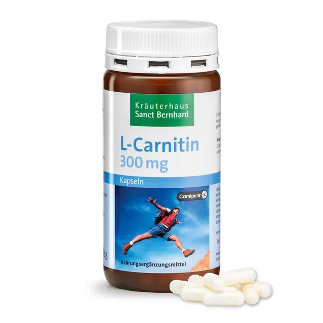 sanct-bernhard-l-carnitin-kapseln-300mg-180-st-vegan image 1