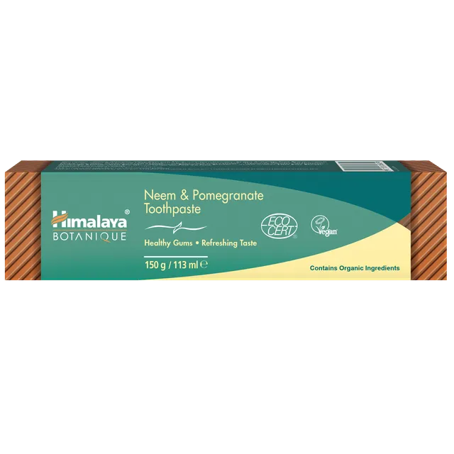 himalaya-botanique-neem-granatapfel-zahnpasta-150-g-gesundes-zahnfleisch image 1