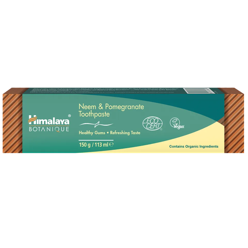 himalaya-botanique-neem-granatapfel-zahnpasta-150-g-gesundes-zahnfleisch image 1