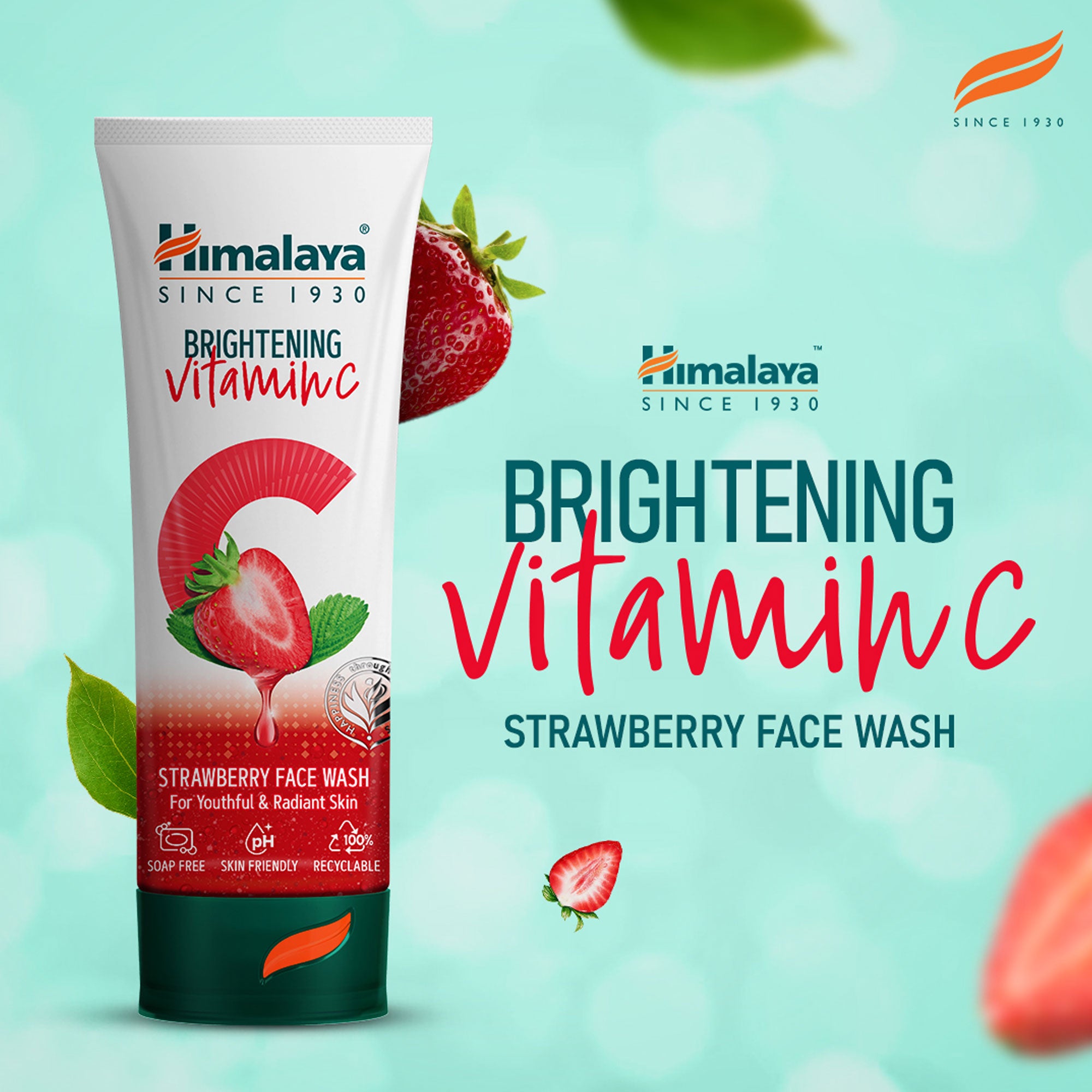 himalaya-vitamin-c-erdbeer-face-wash-100-ml-strahlende-haut image 2