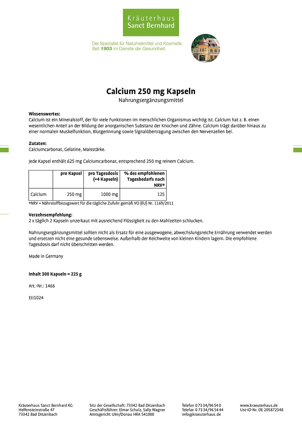 sanct-bernhard-calcium-250-mg-kapseln-300-st-ck-knochen image 2