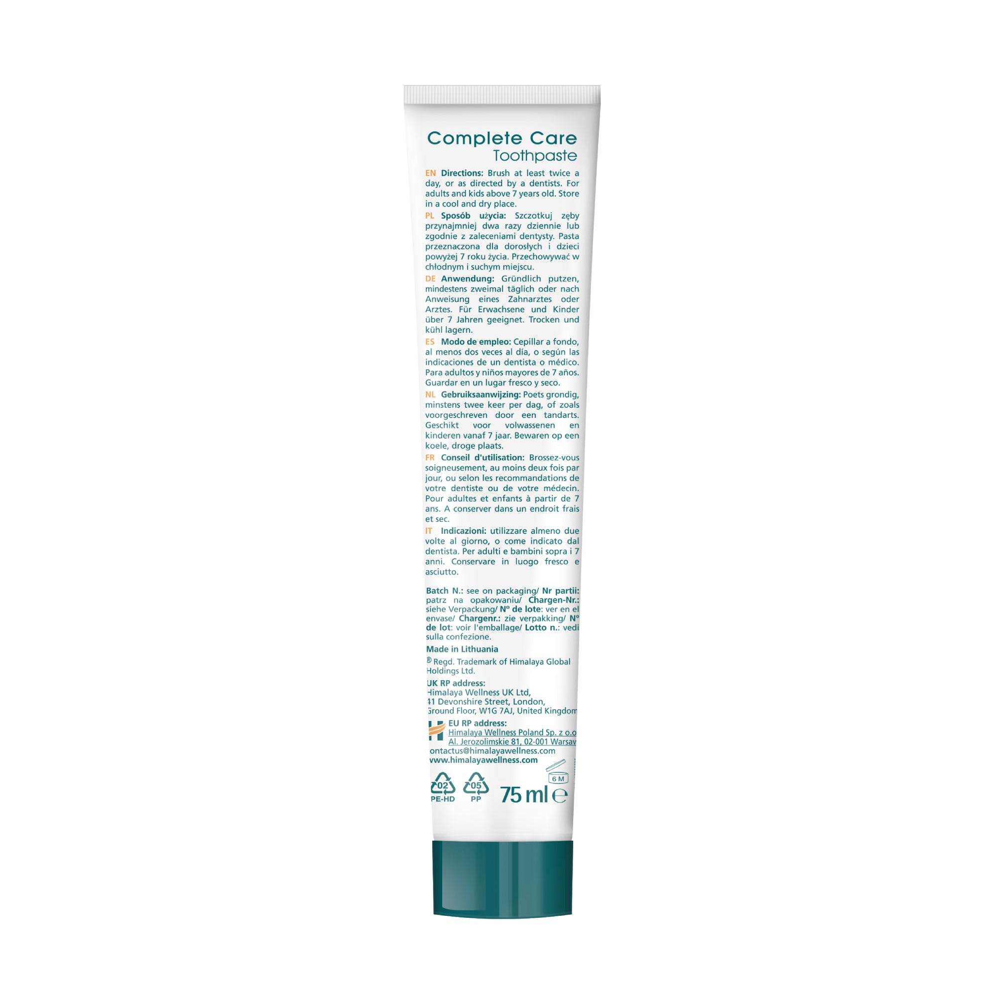 himalaya-botanique-complete-care-zahnpasta-mint-75-ml-neem image 7