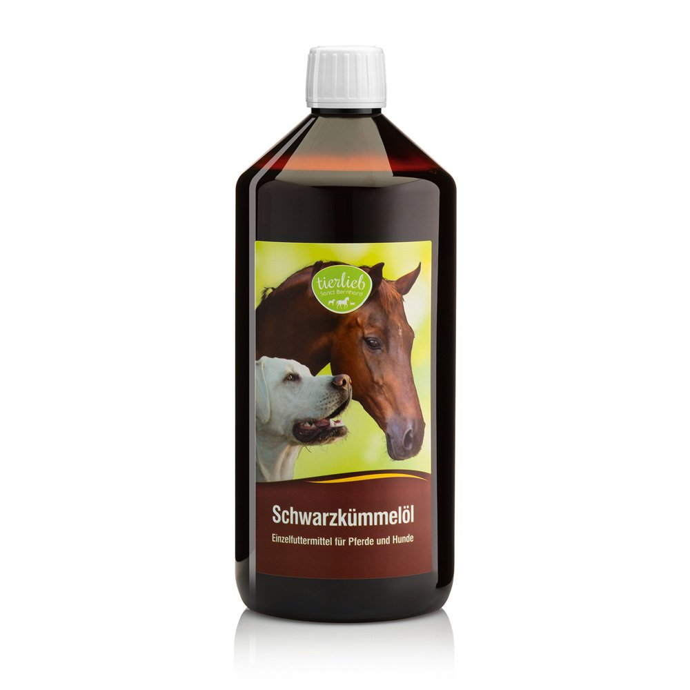 tierlieb-sanct-bernhard-schwarzk-mmel-l-hund-pferd-1-liter image 1