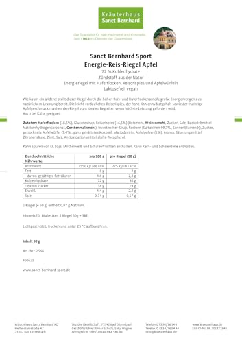 sanct-bernhard-sport-reis-riegel-apfel-11-st-ck image 8