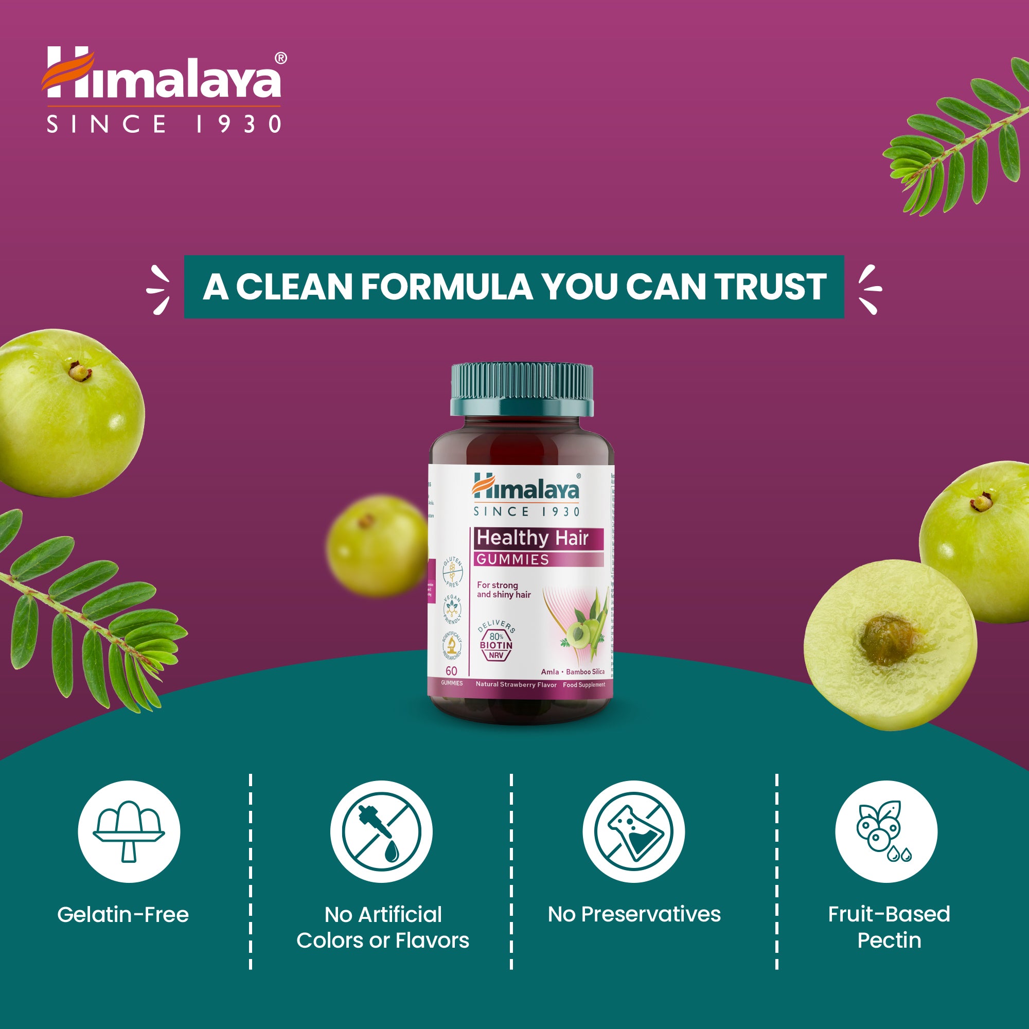 himalaya-healthy-hair-gummies-60-st-ck-biotin-erdbeere image 4