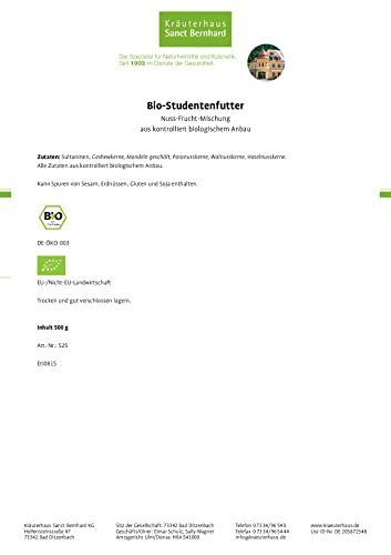 sanct-bernhard-bio-studentenfutter-nussmix-500-g image 4