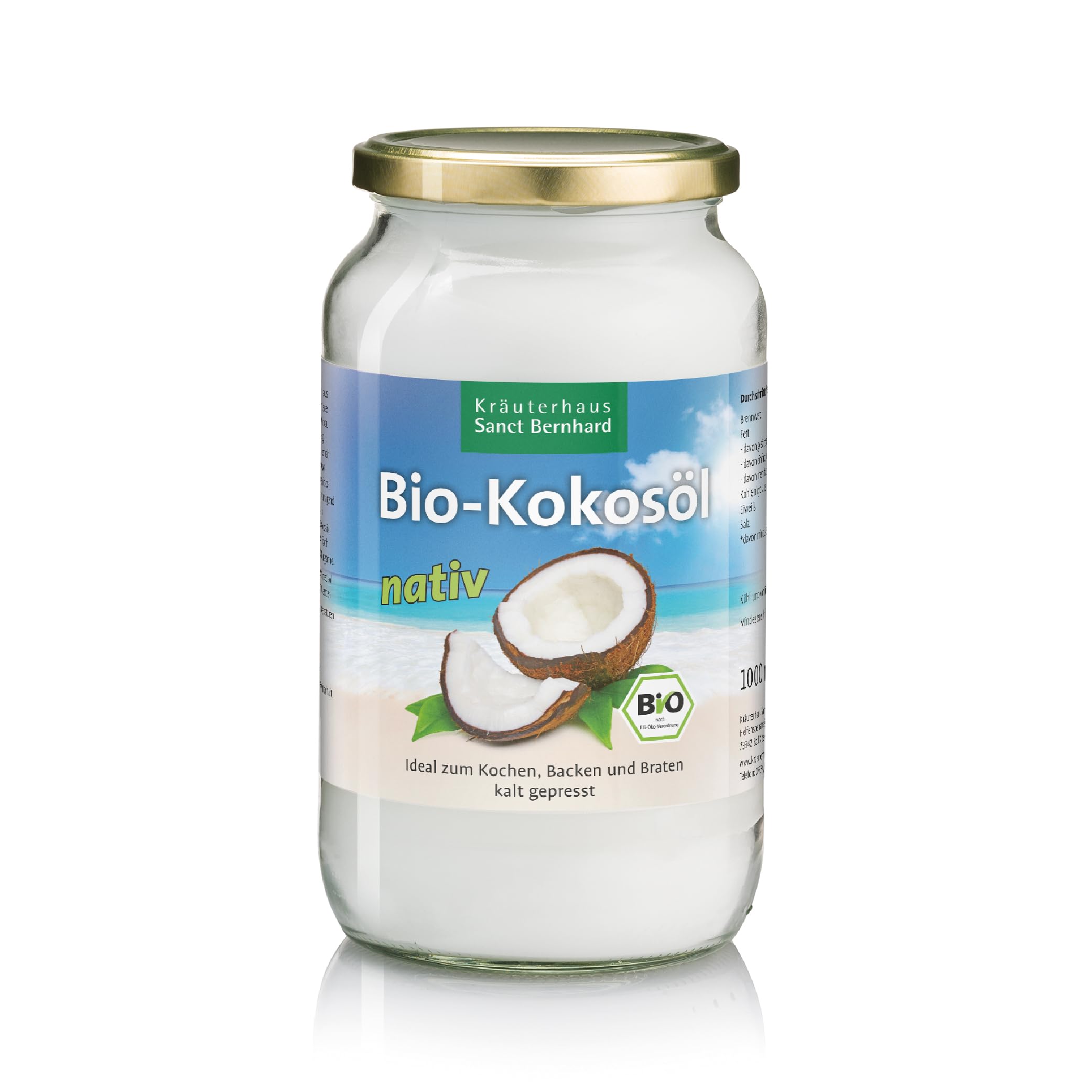 sanct-bernhard-bio-kokos-l-kaltgepresst-500ml-kochen-haut image 5