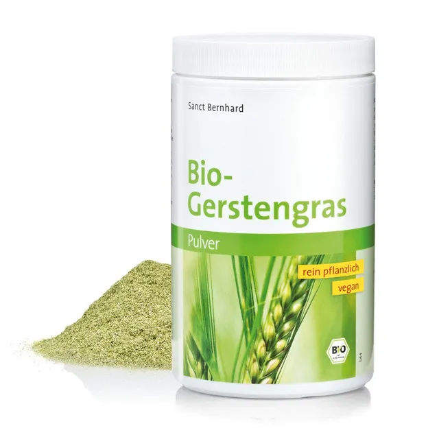 sanct-bernhard-bio-gerstengras-pulver-extraqualit-t-350-g image 1