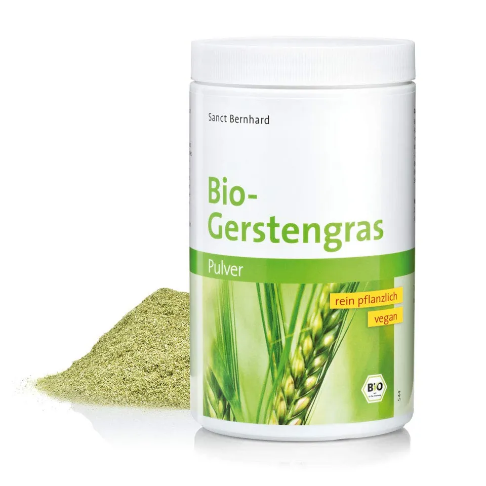 sanct-bernhard-bio-gerstengras-pulver-extraqualit-t-350-g image 1