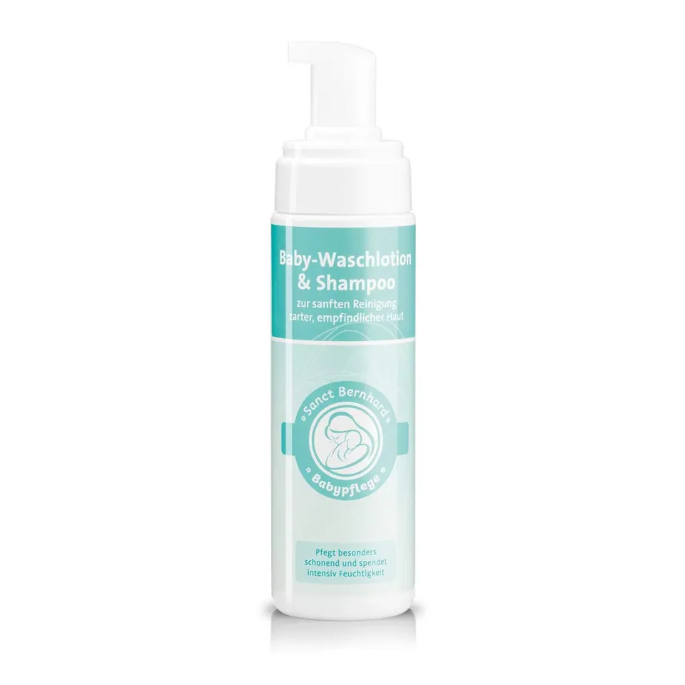 sanct-bernhard-babypflege-baby-waschlotion-shampoo-200ml-sensitiv image 1