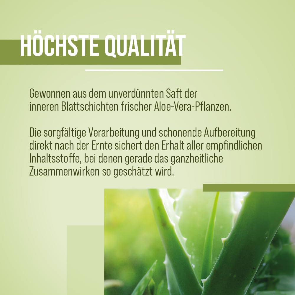 sanct-bernhard-aloe-vera-drink-trinkgel-1l-barbadensis-pur image 2