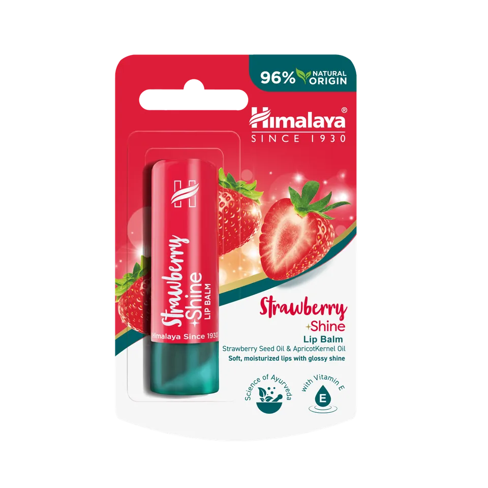 himalaya-strawberry-shine-lippenbalsam-erdbeere-stick-4-5-g image 1