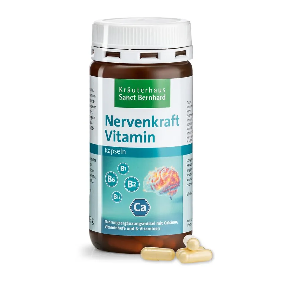 sanct-bernhard-nervenkraft-vitamin-kapseln-180-kapseln-b-komplex image 1