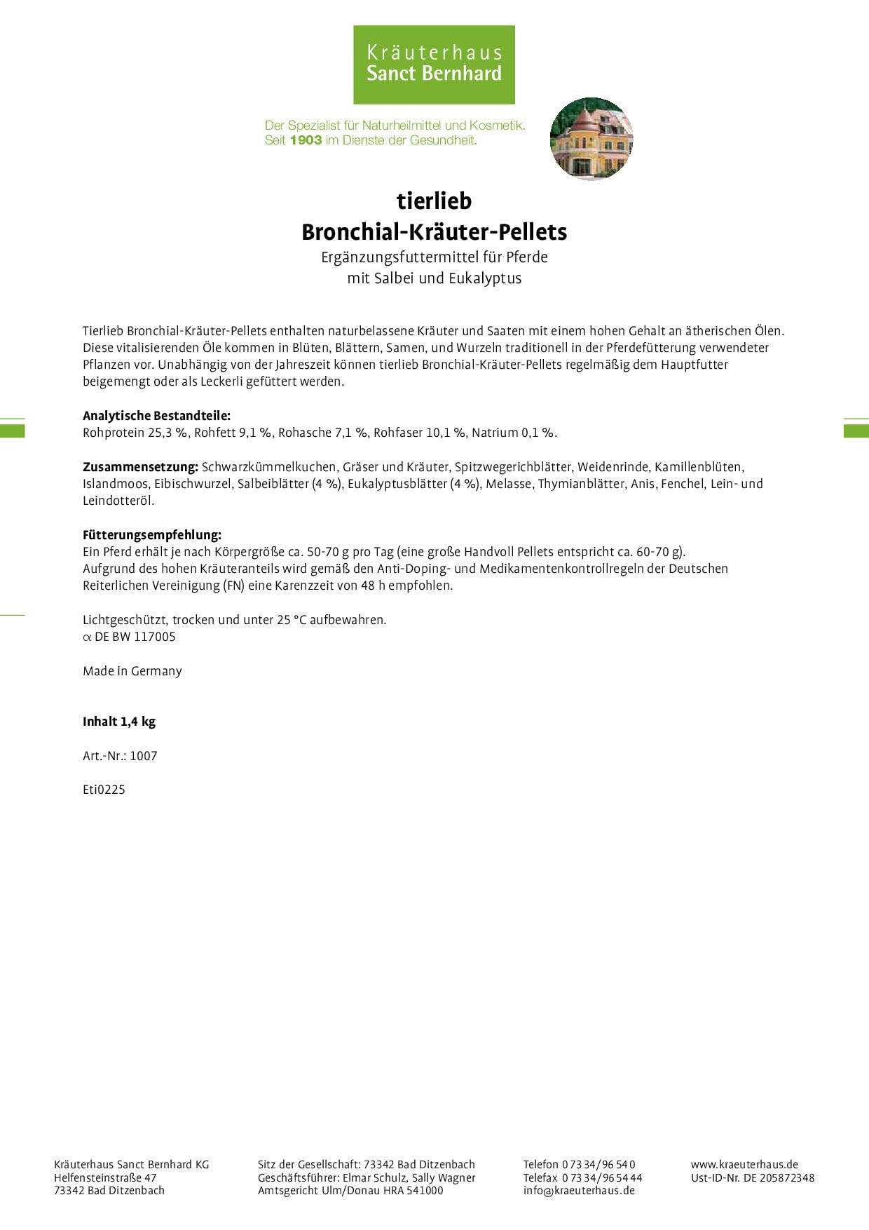 tierlieb-kr-uter-pellets-f-r-pferde-bronchial-1-4-kg image 3