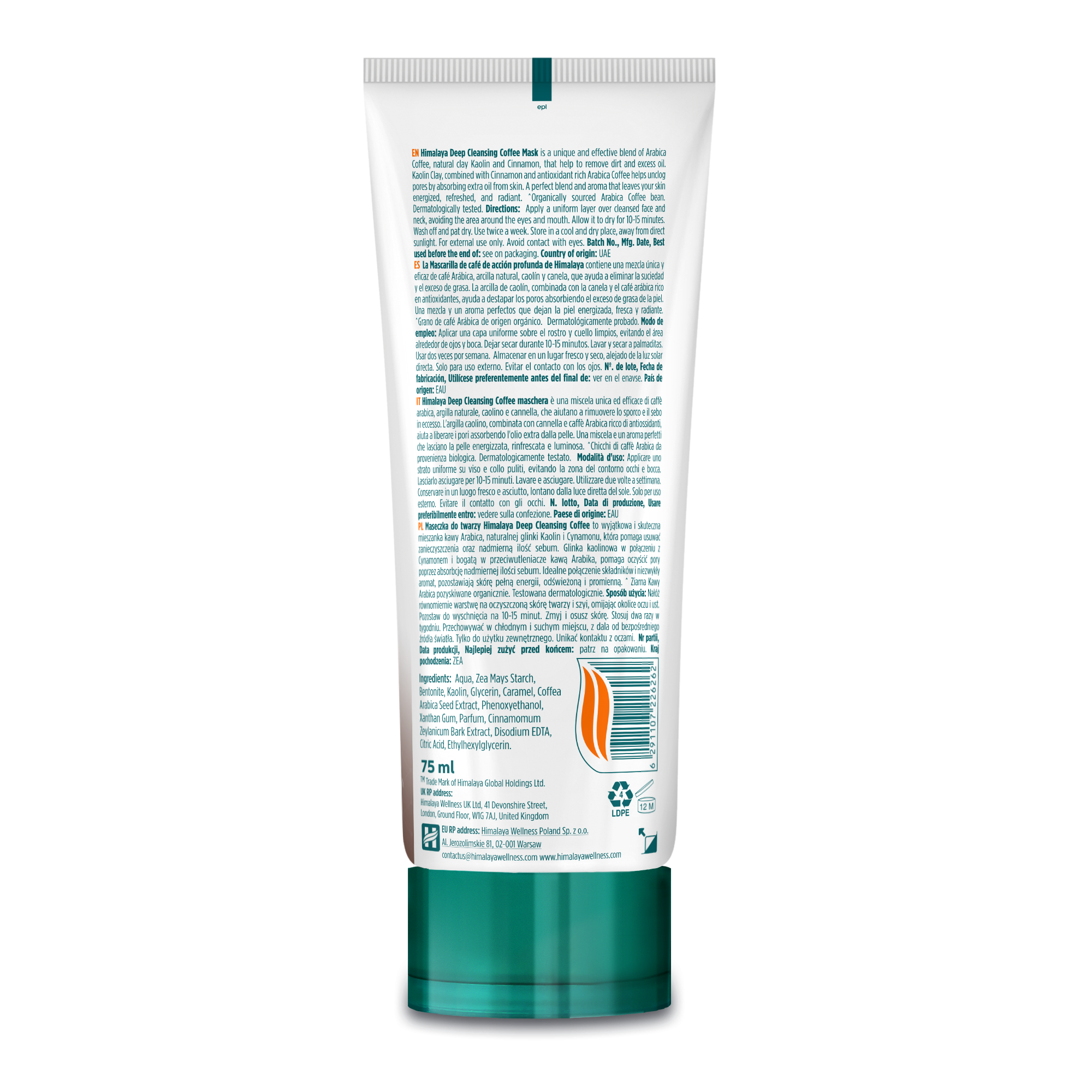 himalaya-kaffee-gesichtsmaske-tiefenreinigung-75-ml image 2