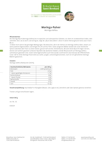 sanct-bernhard-moringa-oleifera-pulver-500-g-100-rein image 4