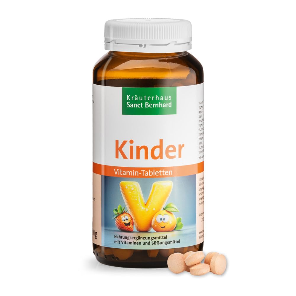 sanct-bernhard-kinder-vitamin-tabletten-240-st-mit-c-d-multivitamin image 1