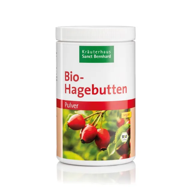 sanct-bernhard-bio-hagebutten-pulver-500-g-vegan-smoothie image 1