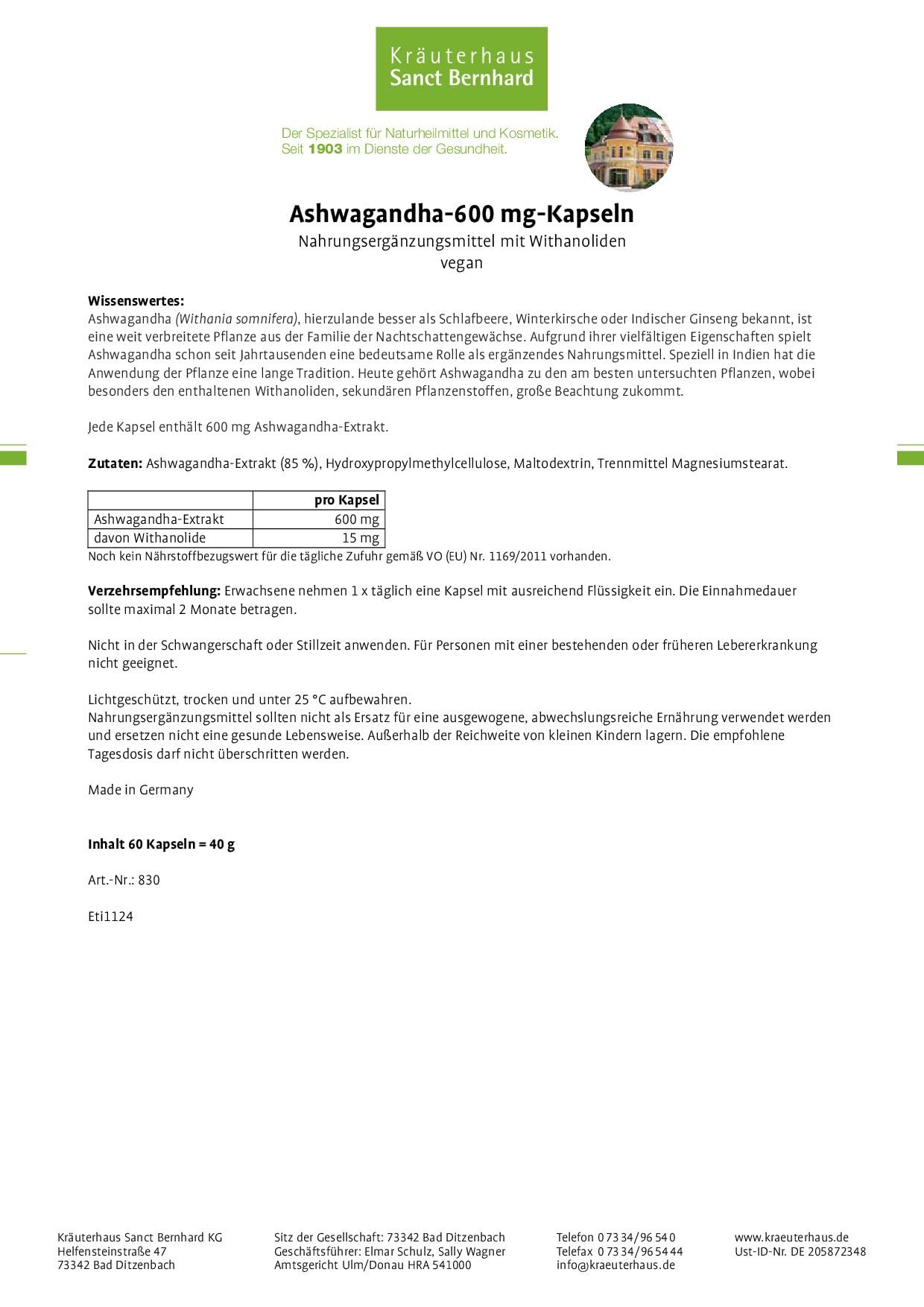kr-uterhaus-sanct-bernhard-ashwagandha-kapseln-60-st-ck-600-mg-vegan image 2