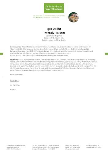 sanct-bernhard-q10-zellfit-intensiv-balsam-50-ml image 4