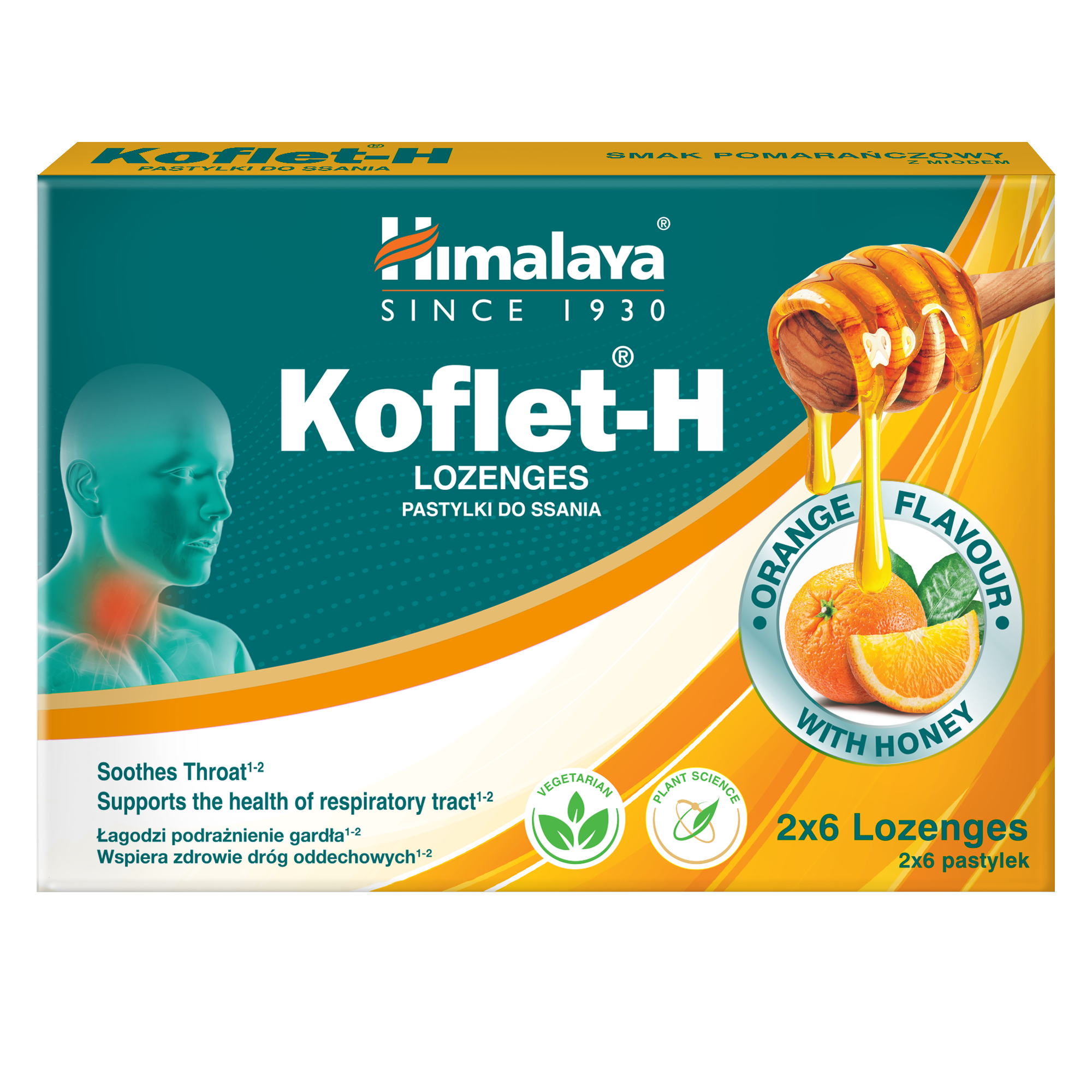 himalaya-koflet-h-orange-lutschtabletten-12-st-ck-bei-husten image 1