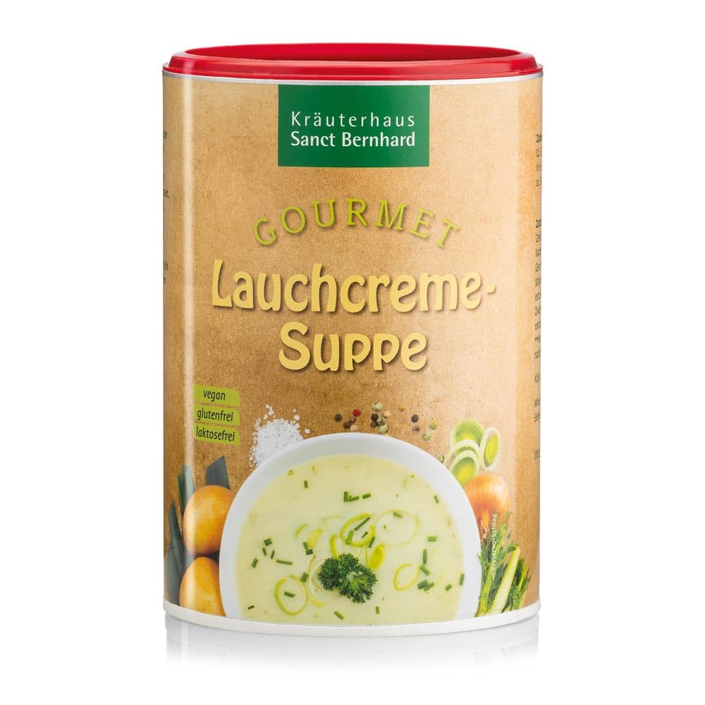 sanct-bernhard-gourmet-lauchcreme-suppe-500-g-vegan-glutenfrei image 1