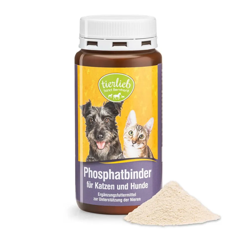 sanct-bernhard-tierlieb-phosphatbinder-futter-katze-hund-140-g-nieren image 1