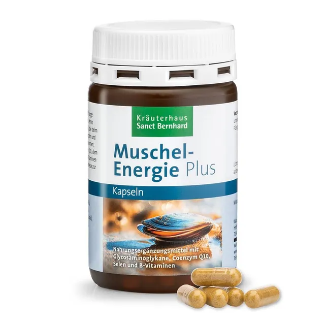 sanct-bernhard-muschelenergie-plus-gr-nlippmuschel-q10-120-kapseln image 1