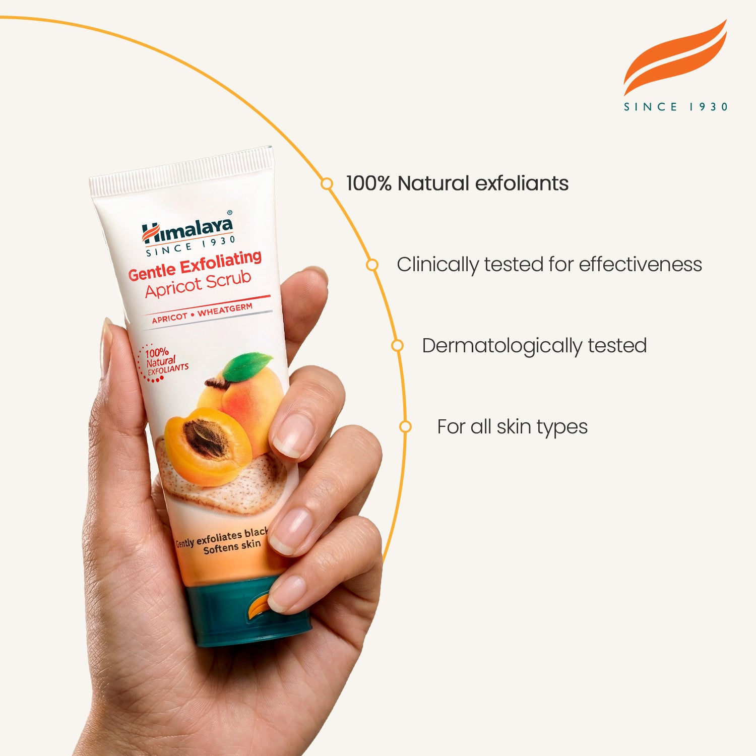 himalaya-aprikosen-gesichtspeeling-sanft-75-ml-mitesser image 4