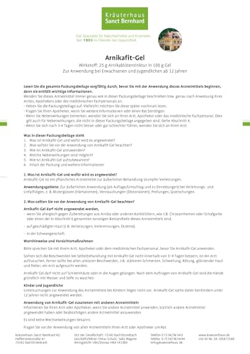 sanct-bernhard-arnikafit-gel-arnika-3-x-150-g-bewegungsgel image 8