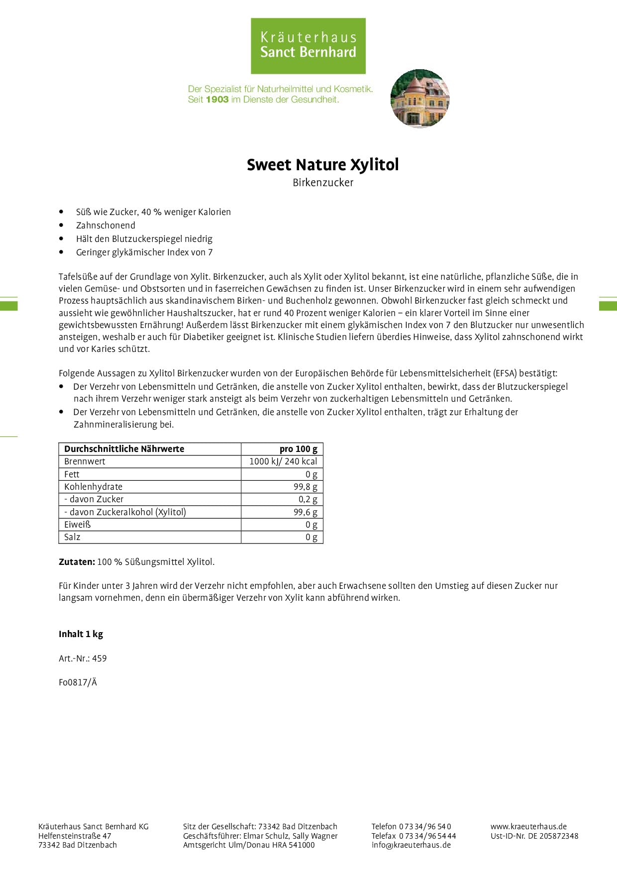 kr-uterhaus-sanct-bernhard-sweet-nature-xylitol-2x1-kg-birke image 2