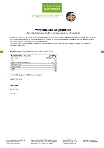 sanct-bernhard-wintertraum-honigaufstrich-500-g-zimt-vanille image 4