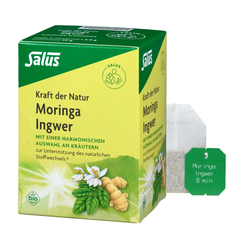 salus-kraft-der-natur-moringa-ingwer-tee-bio-15-stoffwechsel image 1