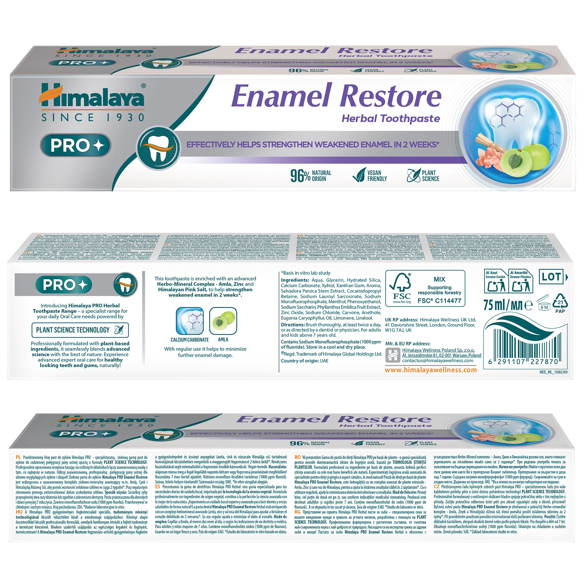 himalaya-pro-enamel-restore-zahnpasta-75-ml-zahnschmelzschutz image 2