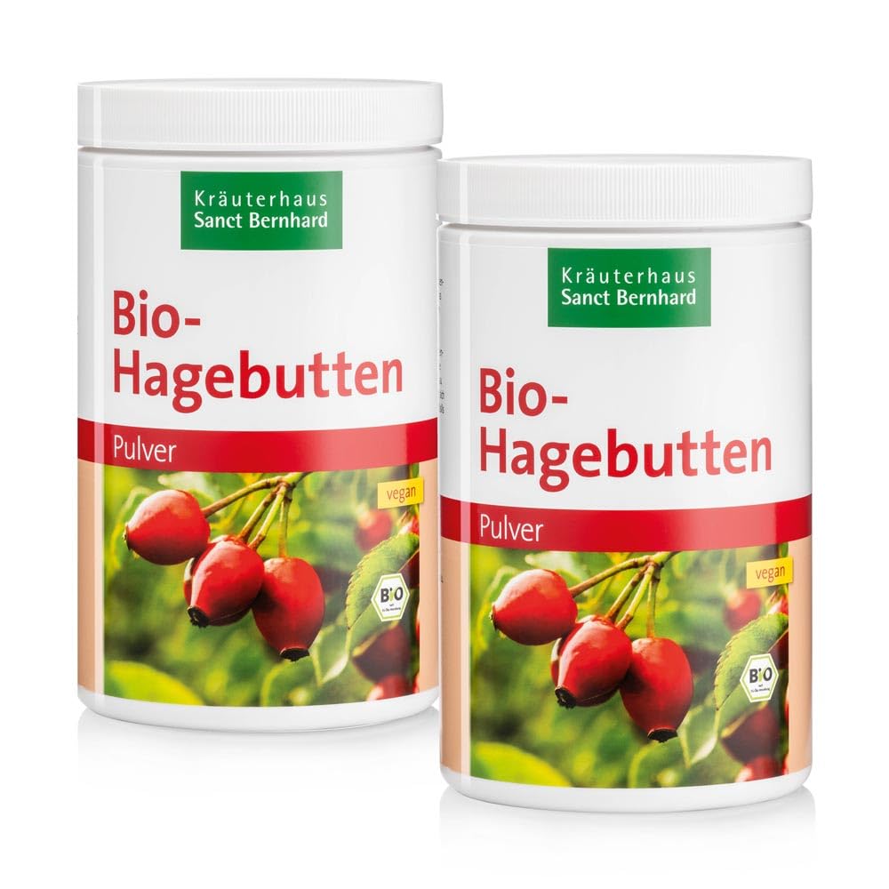 sanct-bernhard-bio-hagebutten-pulver-500-g-vegan-smoothie image 8