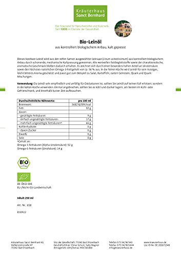 sanct-bernhard-bio-lein-l-kaltgepresst-3x250-ml-omega-3 image 4