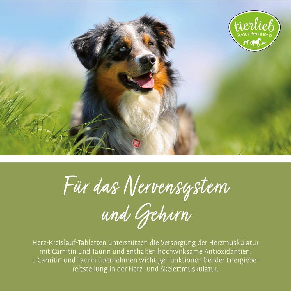 sanct-bernhard-tierlieb-herz-kreislauf-tabletten-hund-180-tabletten image 3
