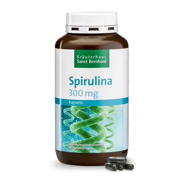 sanct-bernhard-spirulina-kapseln-360-st-ck-mikroalgen image 1