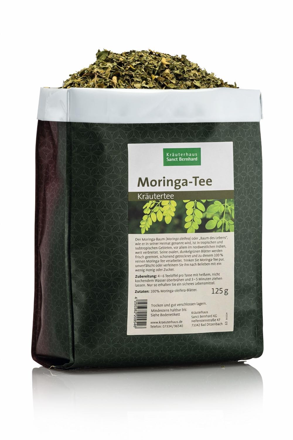 sanct-bernhard-moringa-tee-moringa-bl-tter-2x125-g-loser-tee image 1