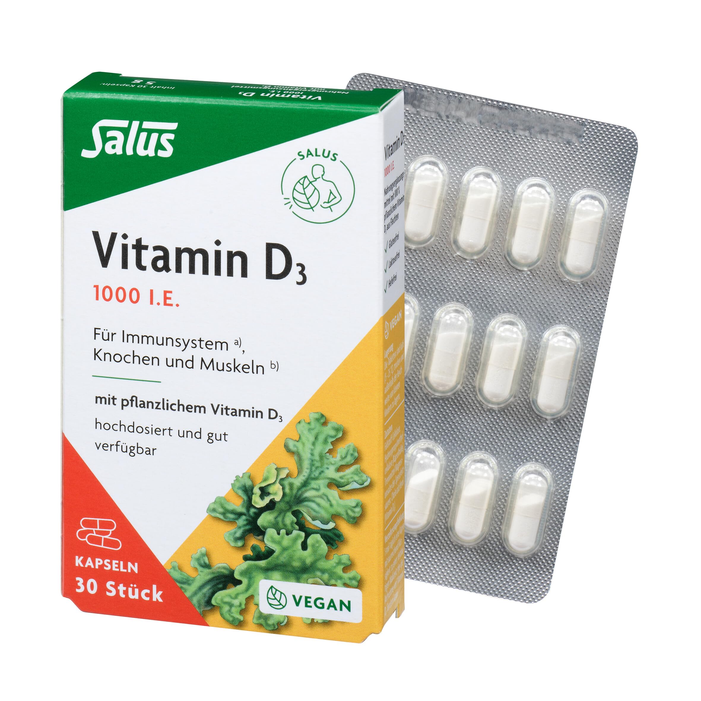 salus-vitamin-d3-1000-vital-kapseln-vegan-30-st-immunsystem image 1
