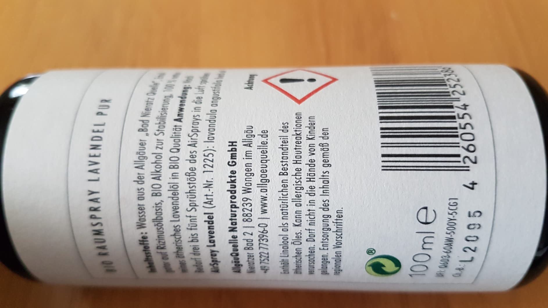 Kein Chemie-Geruch