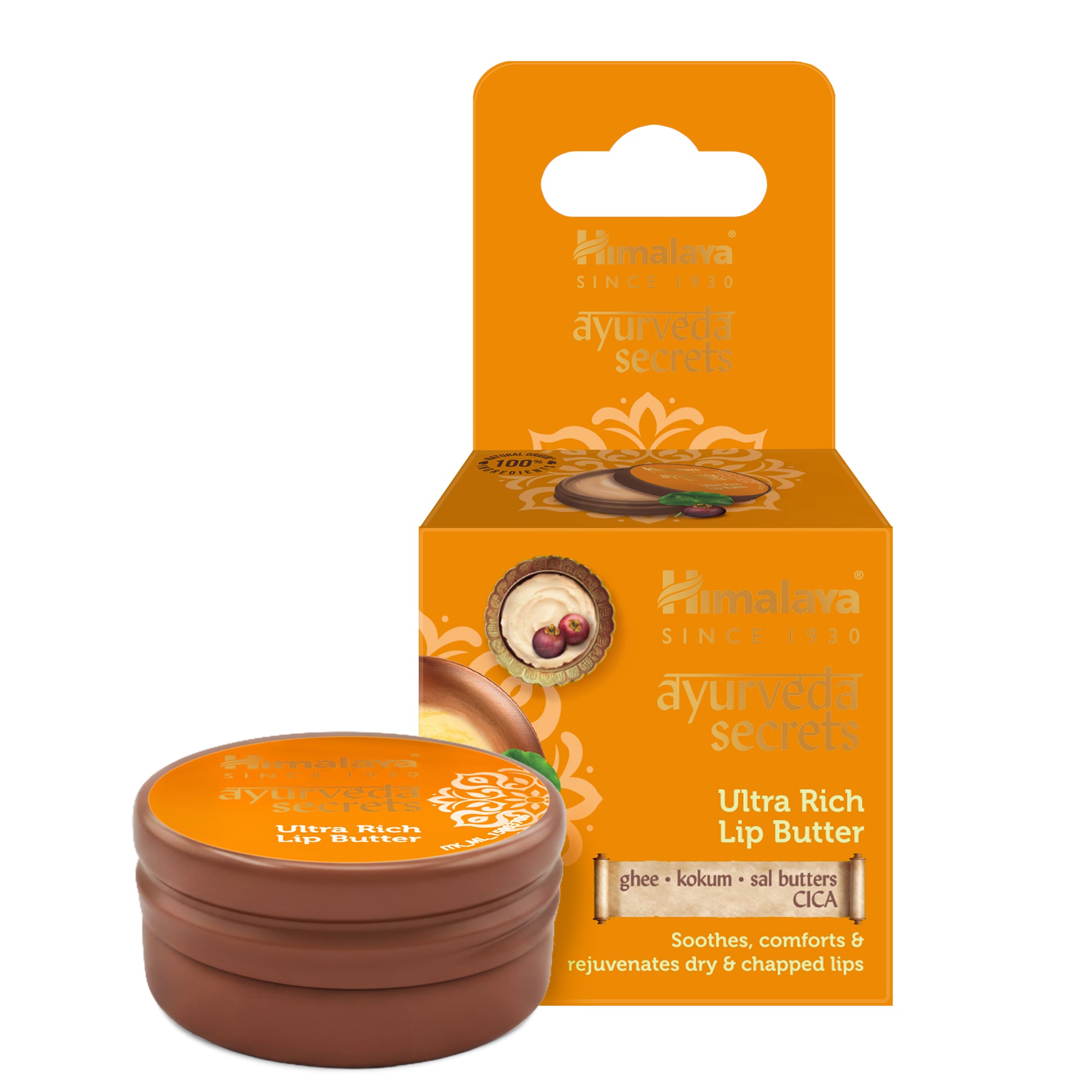 himalaya-ayurveda-secrets-ultra-lippenbutter-8-5-g-vanille-tiegel image 1