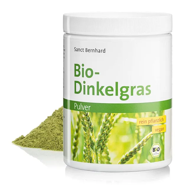 sanct-bernhard-bio-dinkelgras-pulver-300-g-graspulver-bio image 1