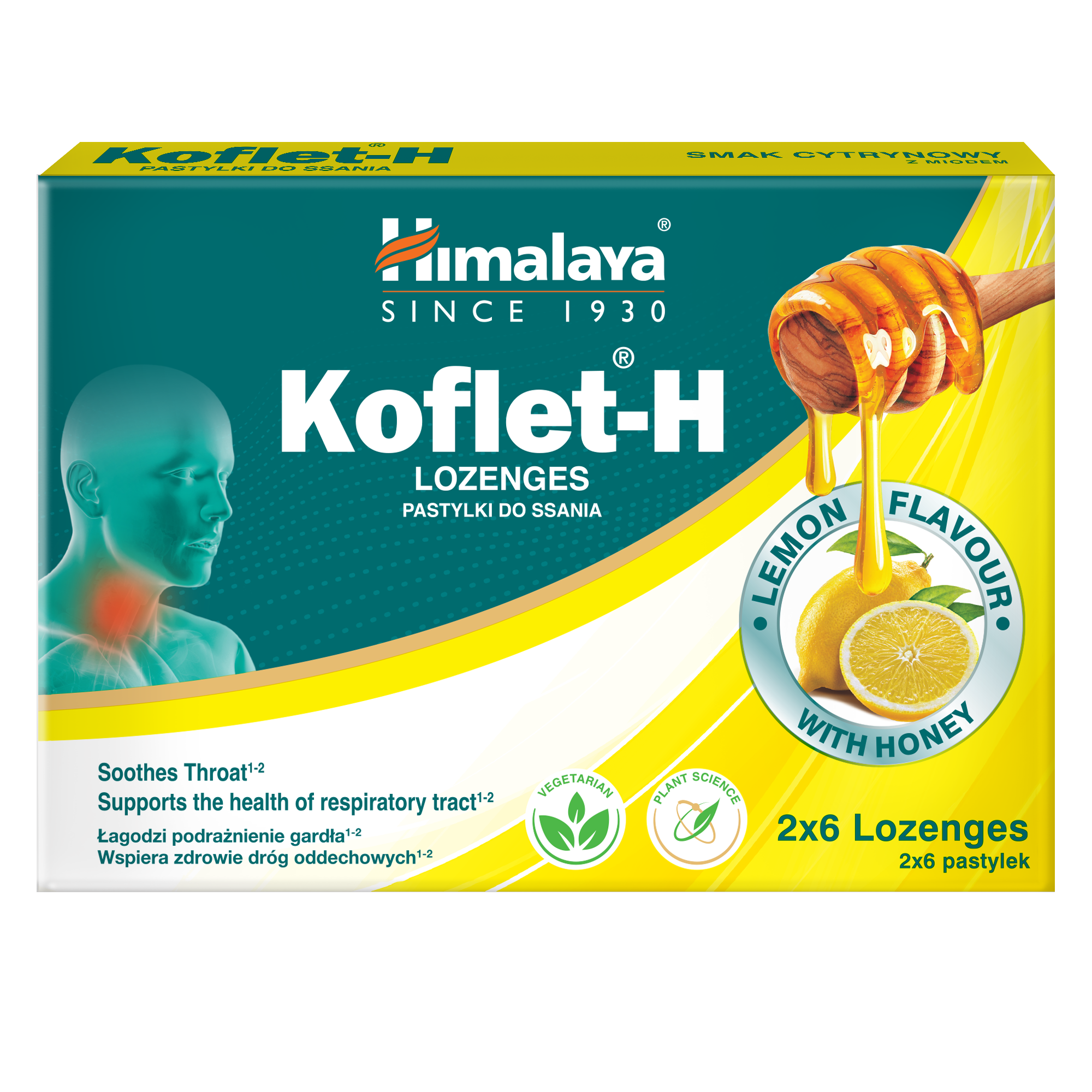 himalaya-koflet-h-zitrone-lutschtabletten-12-stk-honig-bei-husten image 1