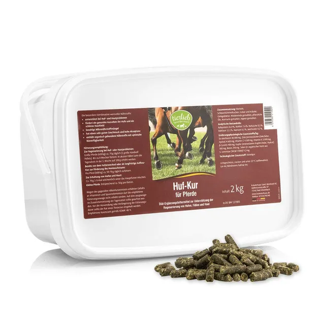 sanct-bernhard-tierlieb-huf-kur-pellets-pferd-2-kg image 1