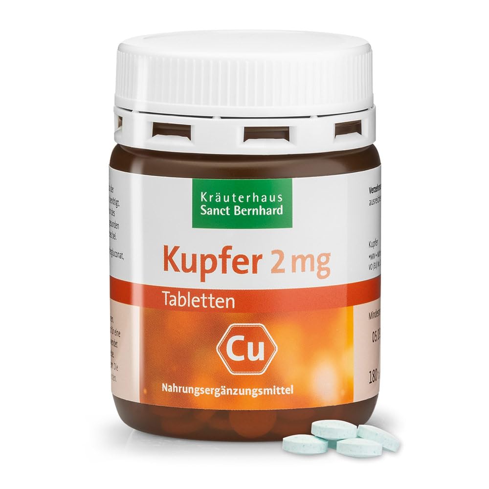 sanct-bernhard-kupfer-tabletten-2-mg-180-tabletten-spurenelement image 1